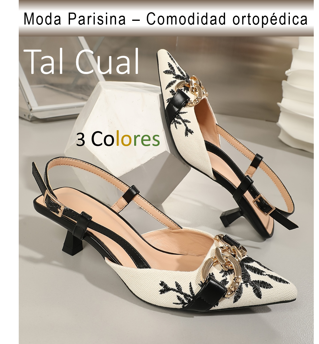 PAZZOZ Clásicos Negro - Zapatos Ergonómicos Diseño Francés
