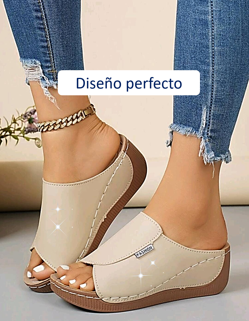 ✅ Zuecos Nórdicos Ergonómicos | Cuero PU Premium