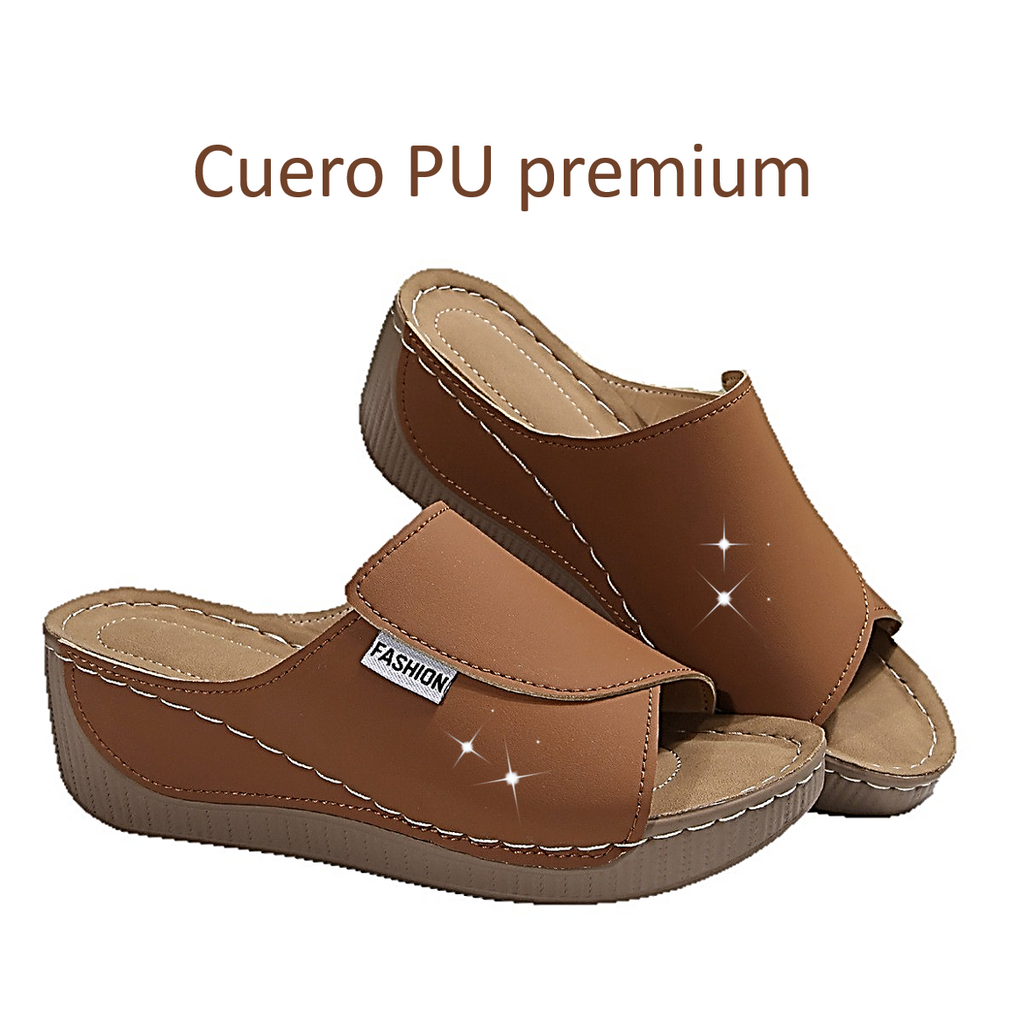 ✅ Zuecos Nórdicos Ergonómicos | Cuero PU Premium