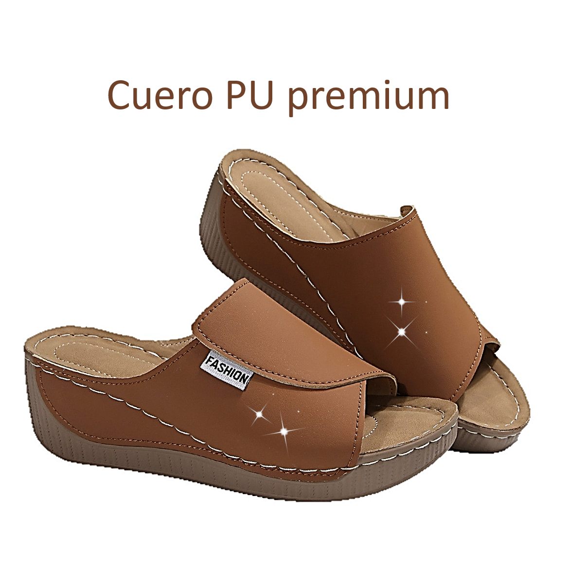 ✅ Zuecos Nórdicos Ergonómicos | Cuero PU Premium