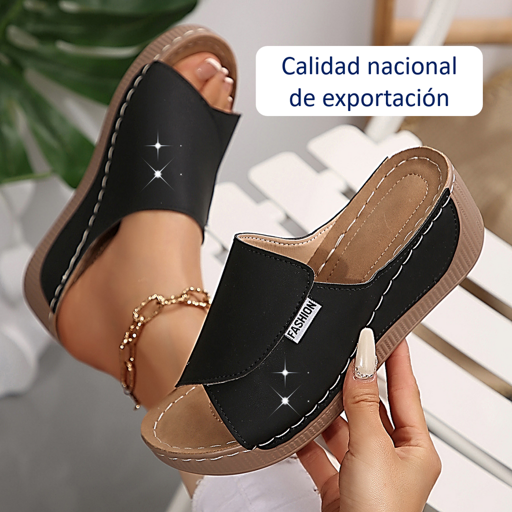 ✅ Zuecos Nórdicos Ergonómicos | Cuero PU Premium
