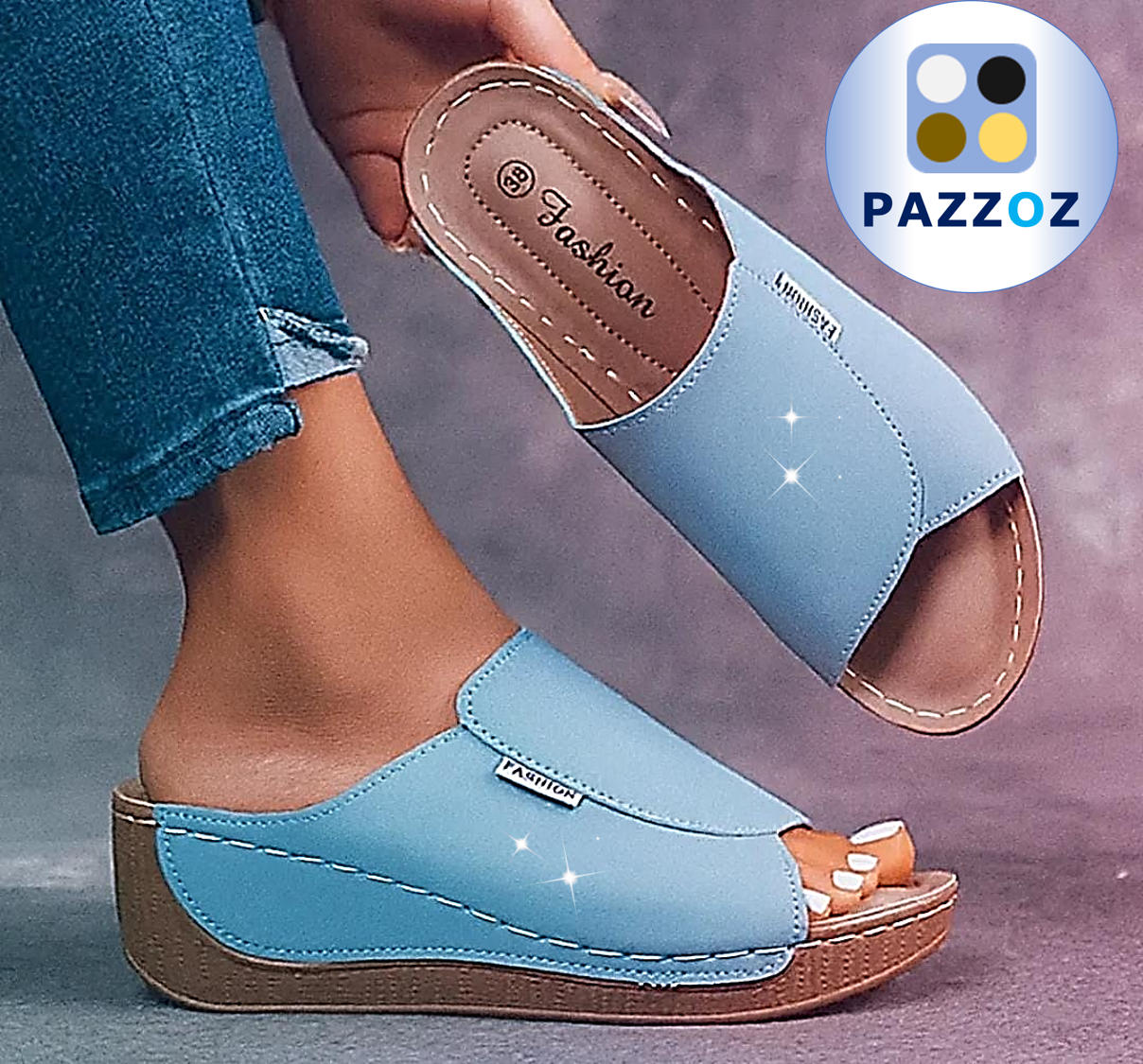 ✅ Zuecos Nórdicos Ergonómicos | Cuero PU Premium